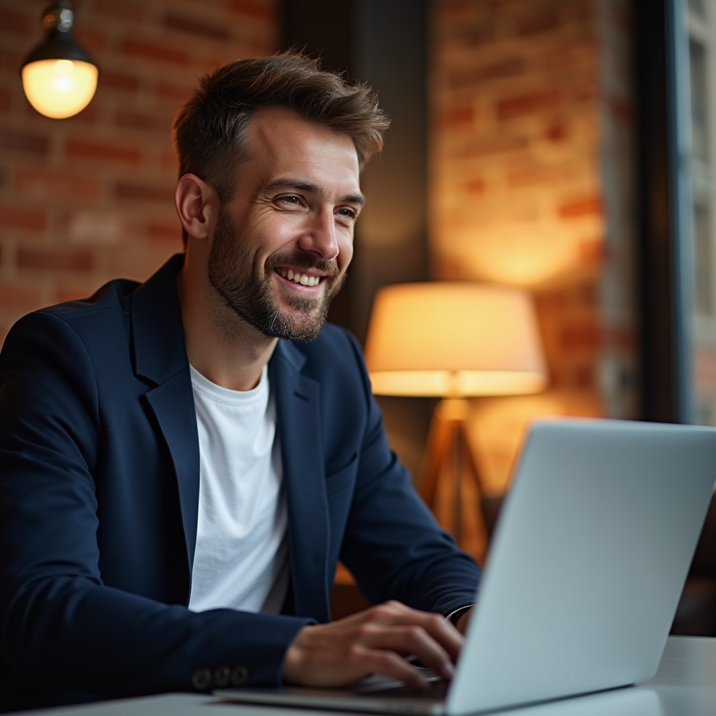 Coach vocal susținând o evaluare online prin videoconferință